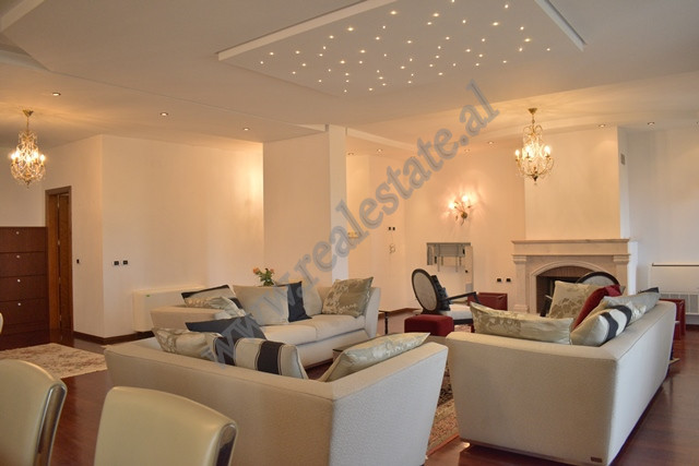 Four bedroom apartment for rent in Ish Blloku area in Tirana, Albania
